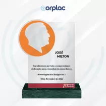 Troféu acrílico BNB